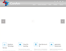 Tablet Screenshot of conamtechnologies.com